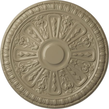Raymond Ceiling Medallion (Fits Canopies Up To 5 3/8), Hand-Painted Gobi Desert, 18OD X 1 1/4P